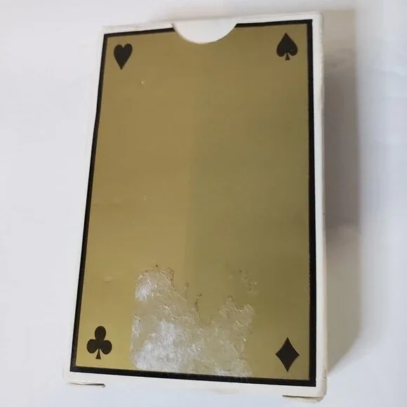 Vintage Advertising Gemaco Bridge Mayfield Dairy Farms Yellow Playing Cards - Picture 3 of 7